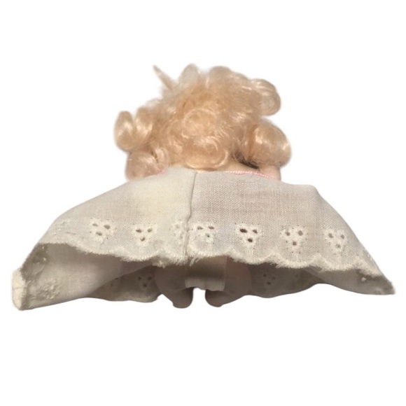 Vintage 3” Girl Porcelain Doll - Picture 3 of 4